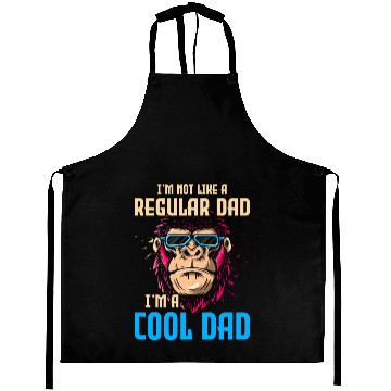 Discover I'm Not Like A Regular Dad, I'm A Cool Dad Aprons