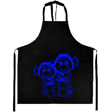 Discover 2 gamers caterpillar nerd gaming controller consol Aprons