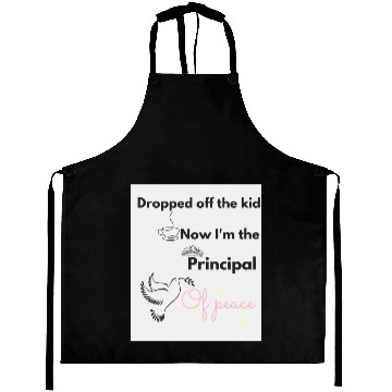 Discover Peaceful Dove with Empowering Message Aprons
