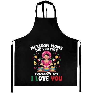 Discover Mexican Moms Abuelita Grandma Food Gift Aprons