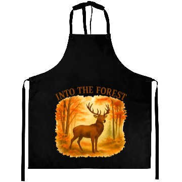 Discover Into the Forest – Autumn Deer Aprons