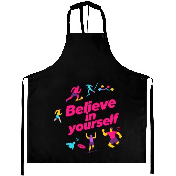 Discover Positive Mindset Aprons – Believe in Yourself Alway
