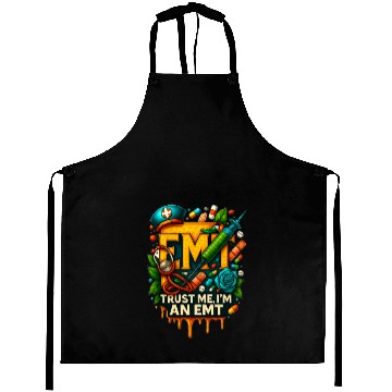 Discover EMT Trust Me I'm an Emergency Medical Technician Aprons