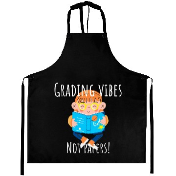 Discover Graduation Vibes Not Papers Fun Design Aprons