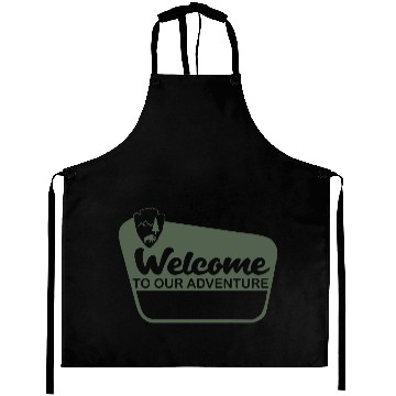 Discover Nature-Inspired Wilderness Trek Design Aprons