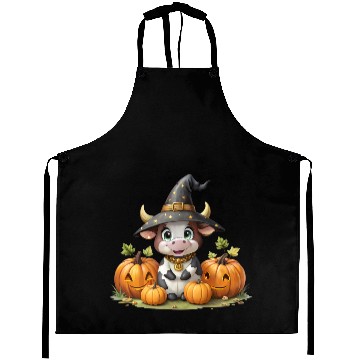 Discover Cute Halloween Cow Aprons