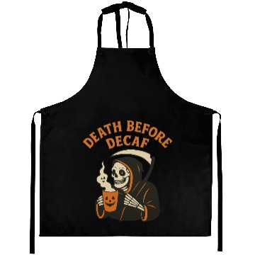 Discover Funeral Halloween Tribute Aprons
