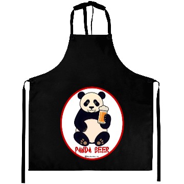 Discover Panda Beer  Aprons
