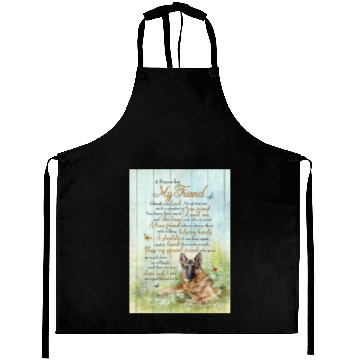 Discover Grateful Pet Friend Prayer Wall Art Aprons