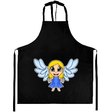 Discover Cute Angel Girl Aprons
