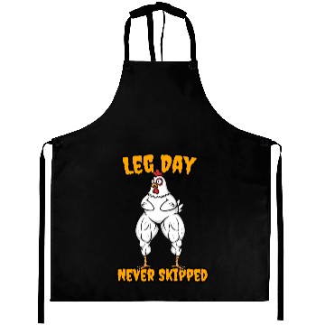 Discover Funny Leg Day Aprons | Leg Day Never Aprons