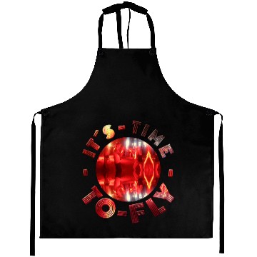 Discover Neon Dance Floor Reflection Design Its Time to fly Aprons
