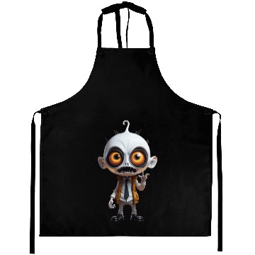 Discover Groovy Skeleton with Expressive Gaze Aprons