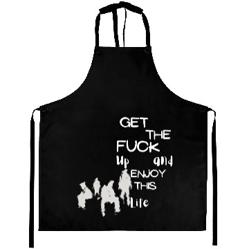 Discover Bold Life Affirmation with Silhouettes Aprons