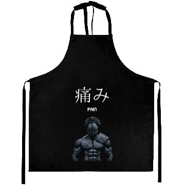 Discover Ancient Warrior Skull Art Aprons