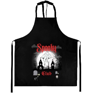 Discover Spooky Club – Gothic Graveyard V Aprons