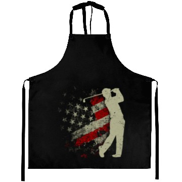 Discover American Flag Golf USA Flag Aprons