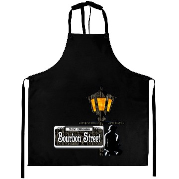 Discover Bourbon Street Saxophonist  Aprons