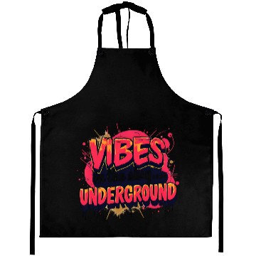 Discover Vivid Underground Vibe Aprons