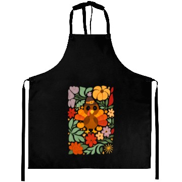 Discover Festive Harvest Thanksgiving Turkey Aprons