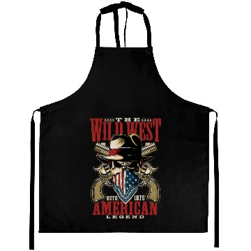 Discover Wild West American Legend Aprons