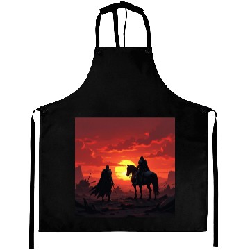 Discover western classic picture sent set Aprons
