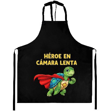 Discover Hero Turtle in Slow Motion Illustration Aprons