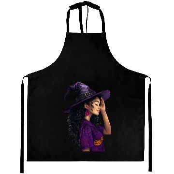 Discover Enchanted Witch Halloween  Aprons