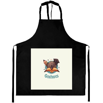 Discover Genius Brain Education Illustration Aprons