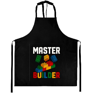 Discover Master Builder Wall Brick System Toys Team Aprons