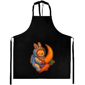 Discover Adorable Moon Bunny with Carrot Aprons