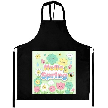 Discover Hello Spring Aprons