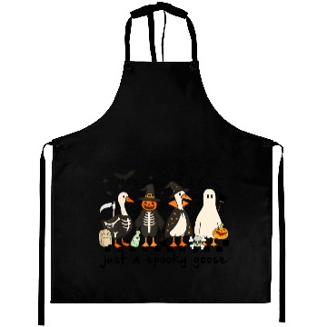 Discover Just A Spooky Goose Halloween Costume Silly Goose Aprons