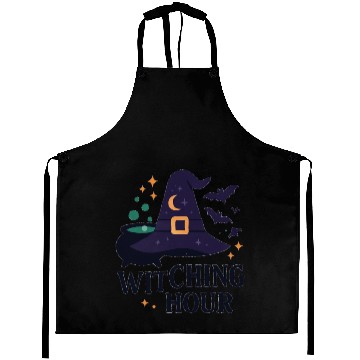 Discover Witching Hour Night Scene Design Aprons