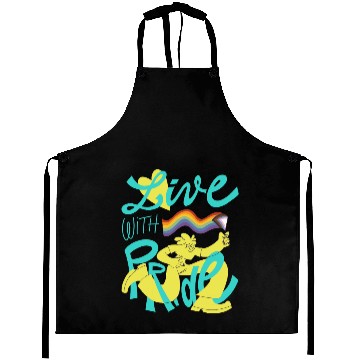 Discover Live with Pride - LGBTQ+ Statement Aprons