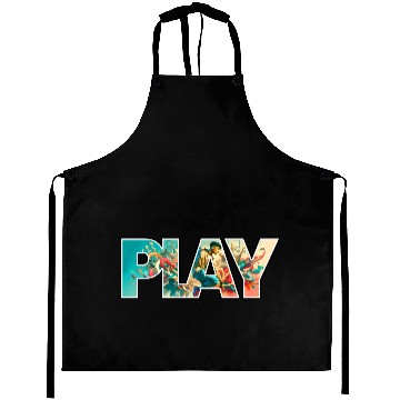 Discover Street Dance Play Logo Aprons