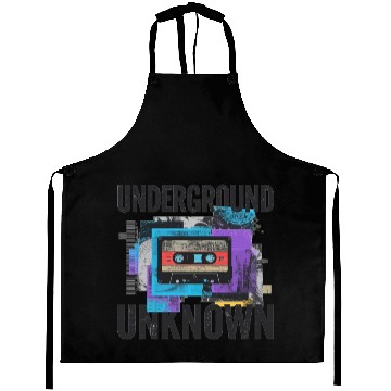 Discover Underground Cassette Tape Urban Art Aprons