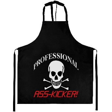 Discover Professional Ass-Kicker (Skull & Crossbones) Aprons