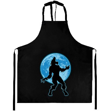 Discover Werewolf and moon Aprons