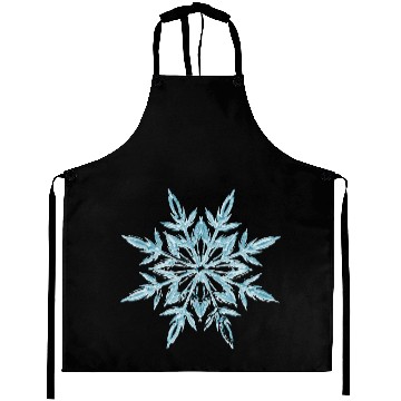 Discover Christmas Ice Crystal Aprons