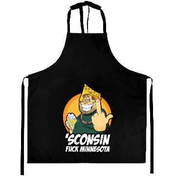 Discover Wisconsin - F**k MInnesota Aprons