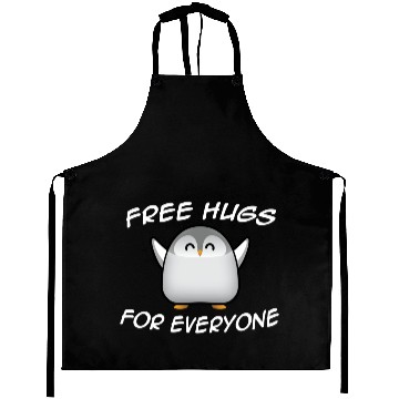 Discover Free Hugs For Everyone Aprons