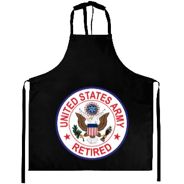 Discover Army Retired Aprons