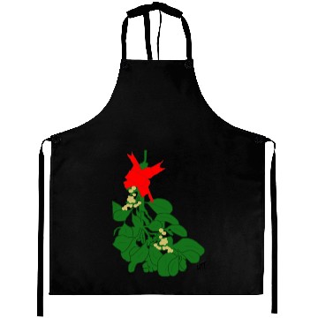 Discover Naughty Mistletoe Aprons