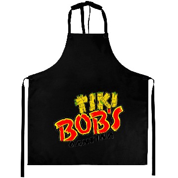 Discover Tiki Bobs Ringer Aprons