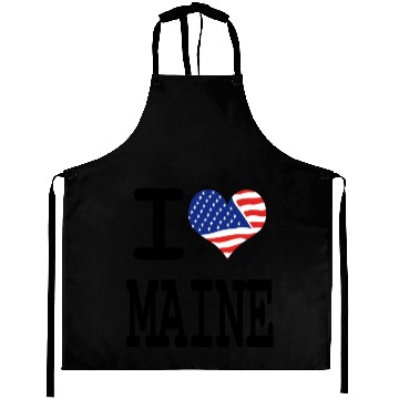 Discover i love maine Aprons