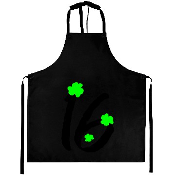 Discover Numbers 16 shamrock Aprons