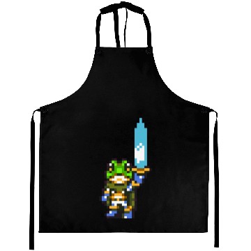 Discover Chrono Trigger - Frog with sword Aprons