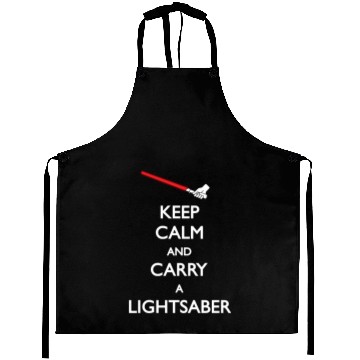 Discover Carry Lightsaber Red Aprons