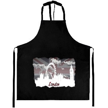 Discover White London Aprons
